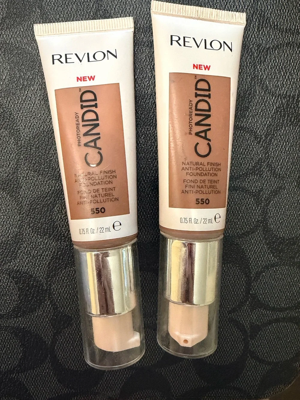 Pack of 2 Revlon PhotoReady Candid Natural Finish Foundation, Mocha 550